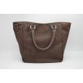 Grand sac à main en liège pour femme - Brun arrière 7