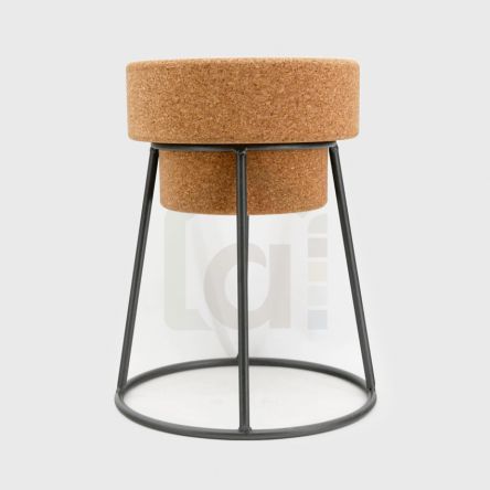 Tabouret design capsule de champagne - Petit 