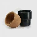 Tasse à thé noire amovible 8