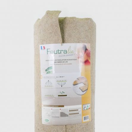 Isolant mince en lin pour parquet FEUTRALIN